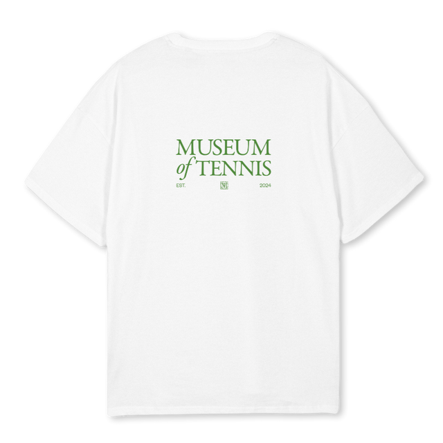 MOTFIVE White Oversized Tee.