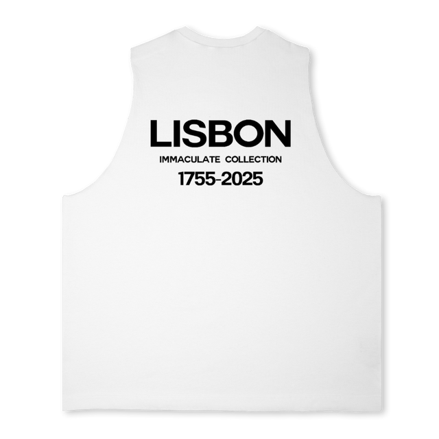 TEESHIRT IM  Bright white Oversized Vest.