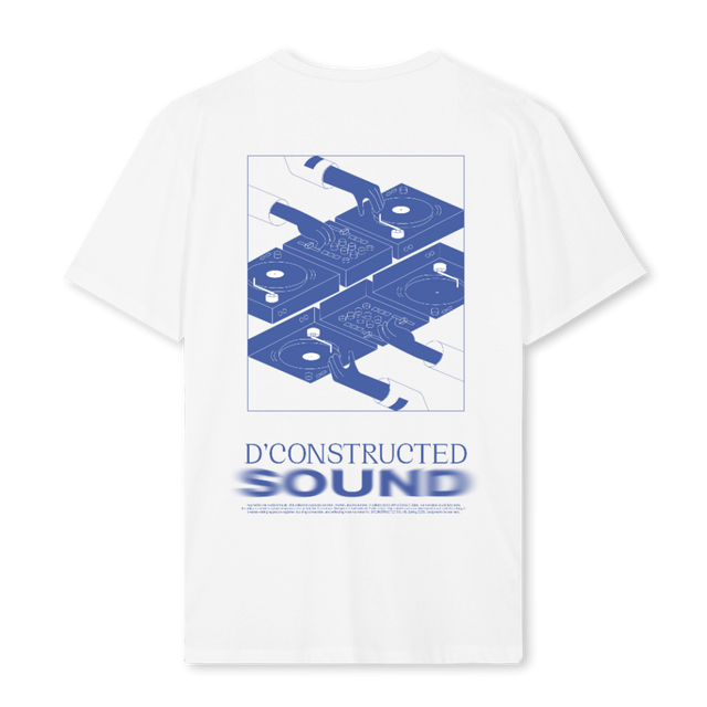 SOUNDWHITE White Regular Tee.