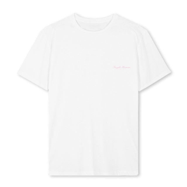 FRGL ISLND White Regular Tee.