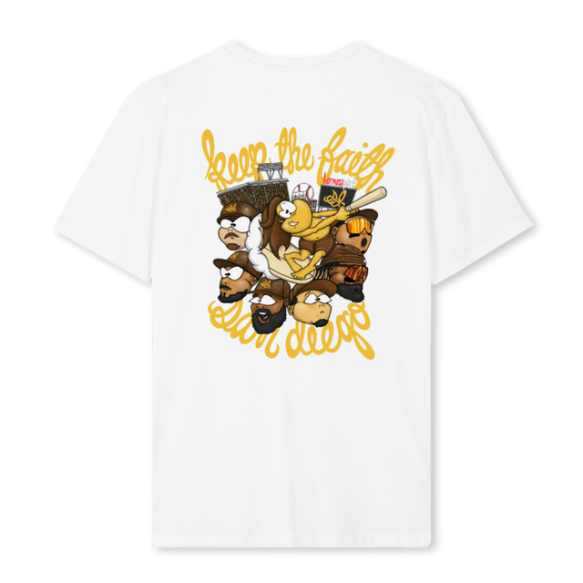 SD FAIT White Regular Tee.