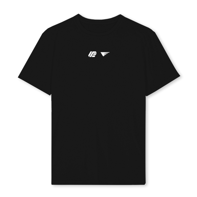 JUNIOR PODIO Black Regular Tee.