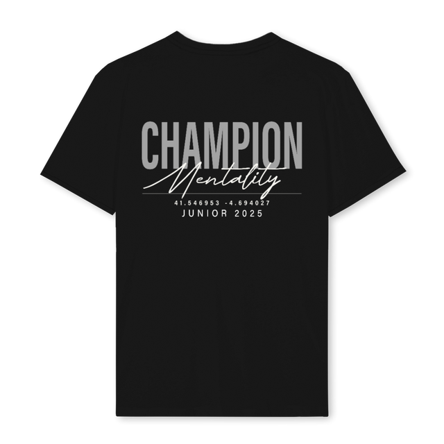 JUNIOR PODIO Black Regular Tee.