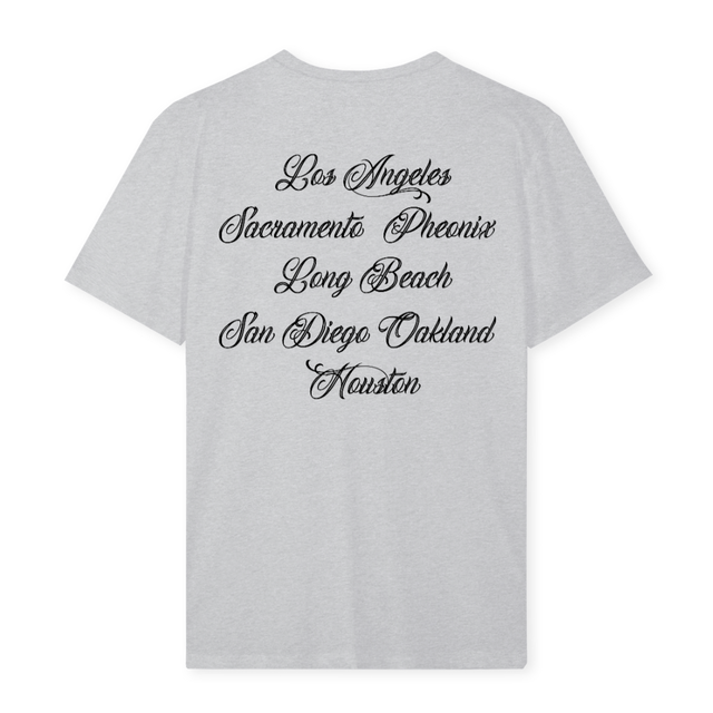 IMPORTTEE Light Grey Marl Regular Tee.
