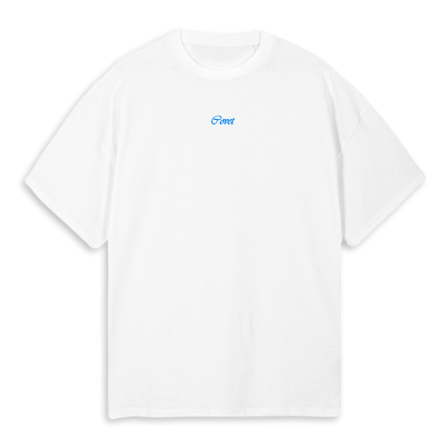 DALLAS LAUNCH White Oversized Tee.
