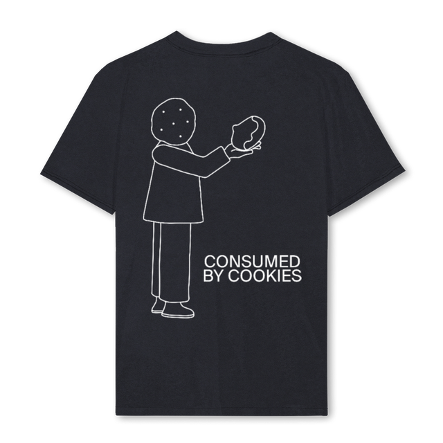CONSUMED Vintage Black Regular Tee.