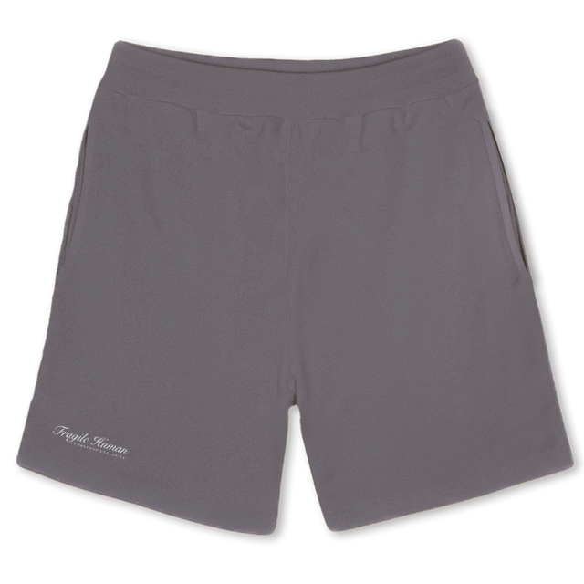FRAGILE SH Pigment Grey Relaxed Sweatshorts.
