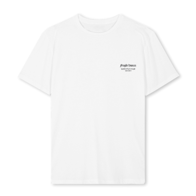 FRGL MNK White Regular Tee.