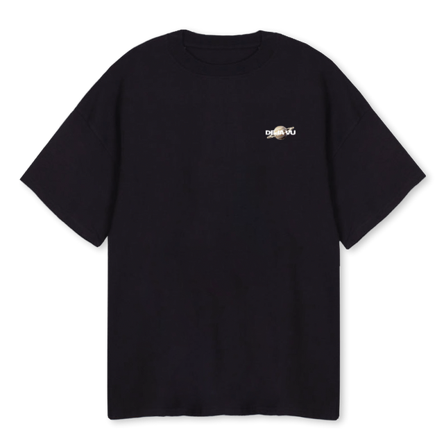 PKE Black Oversized Tee.