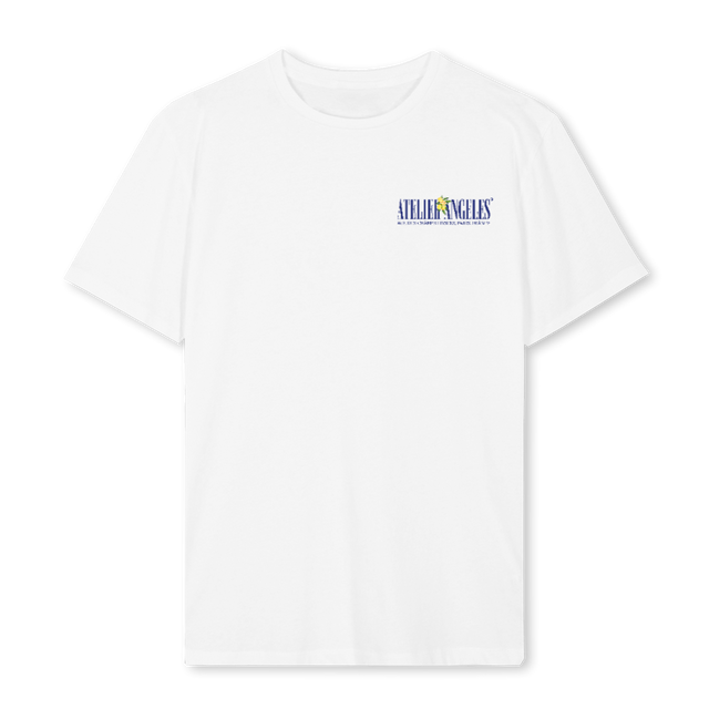 ANGELES GRECE White Regular Tee.