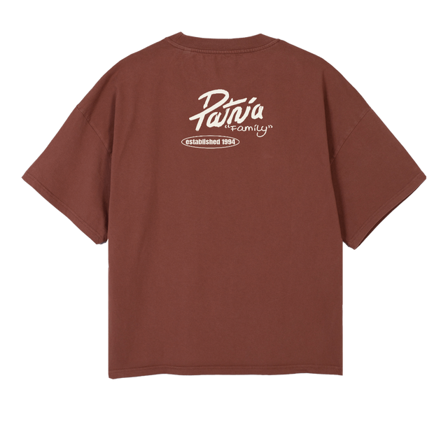 BMIGHTY Vintage Brown Oversized Boxy Tee.