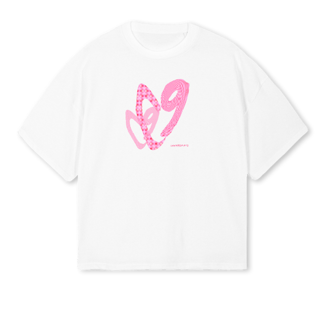 INNAMORATOBIANCO White Oversized Boxy Tee.