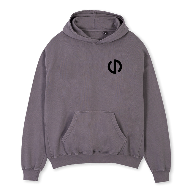 CARPEHOODIE Pigment Grey Oversized Hoodie.