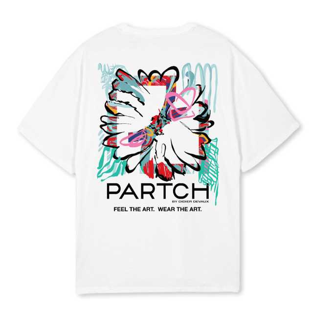 ROSAWHTOV White Oversized Tee.