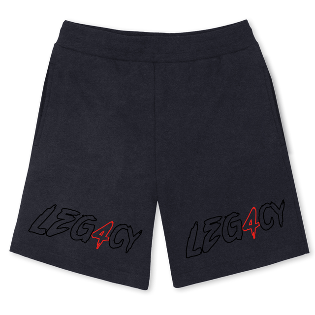 SUMMERR Vintage Black Relaxed Sweatshorts.