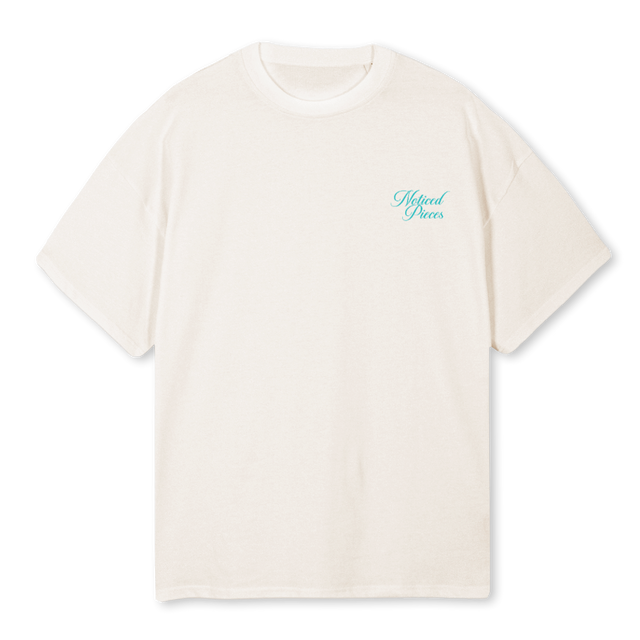 NOTICEDONTHECOAST Vintage White Oversized Tee.