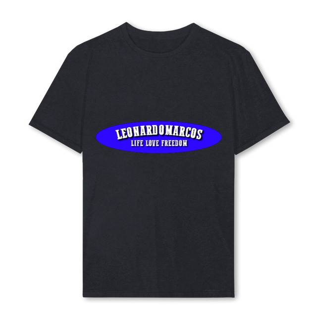 BLUELMWORLD Vintage Black Regular Tee.