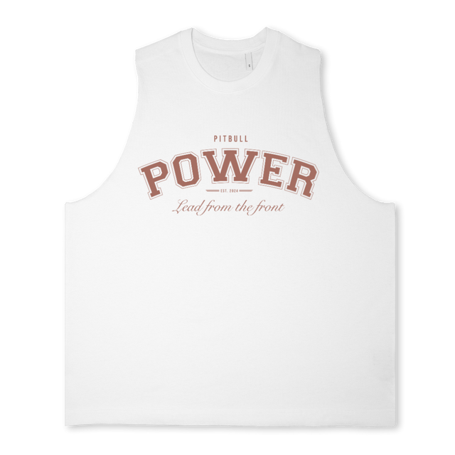 WHITEVEST Bright white Oversized Vest.