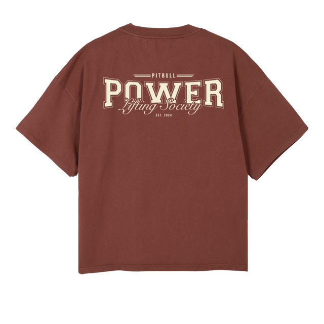 VINTAGEBROWNBOXYTEE Vintage Brown Oversized Boxy Tee.