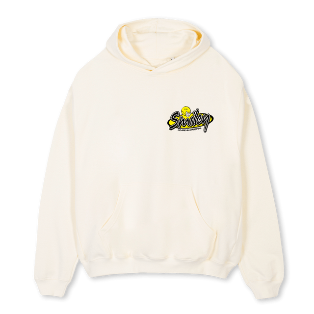 SMLHOODWHT Cream Oversized Hoodie.