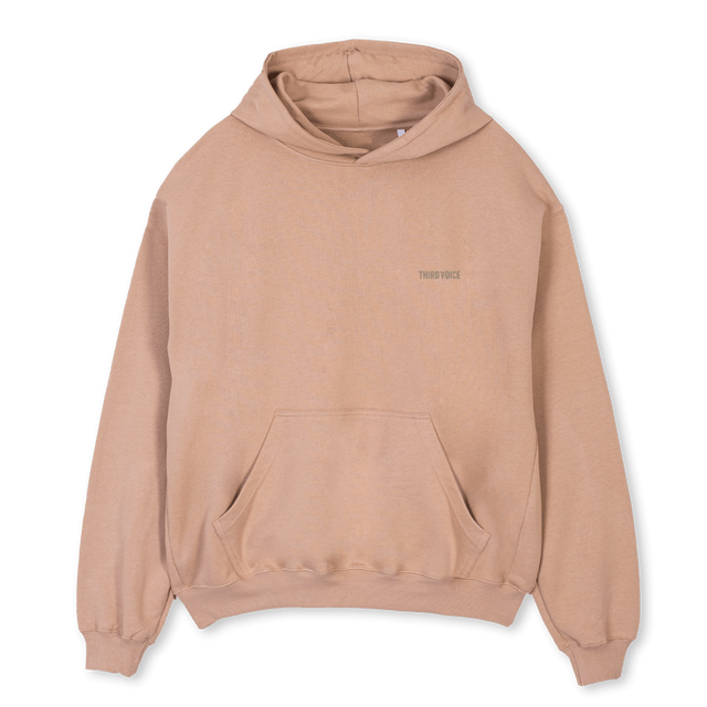 THIRDVOICEDROPTWO_H Croissant Oversized Hoodie.