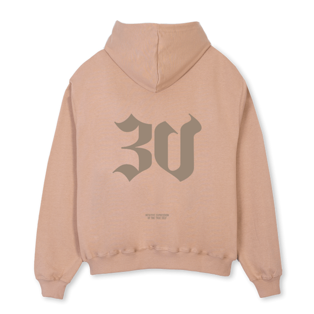 THIRDVOICEDROPTWO_H Croissant Oversized Hoodie.