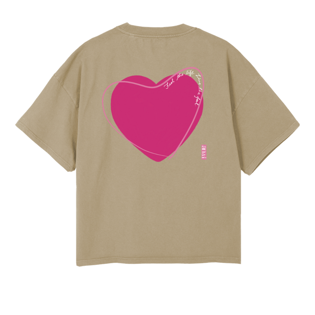 BIGHEARTSAND Vintage Dune Oversized Boxy Tee.