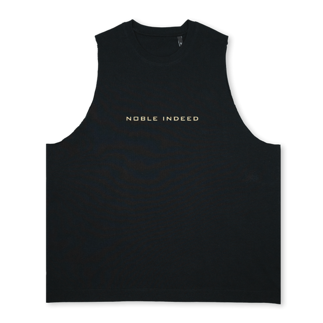 DREAMT Deep Black Oversized Vest.