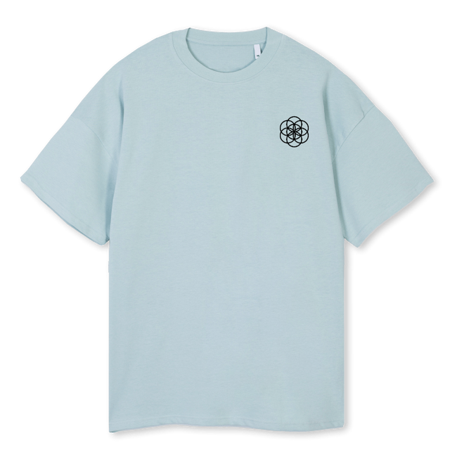 SCARTISSUE PARA OS Cold Blue Oversized Tee.