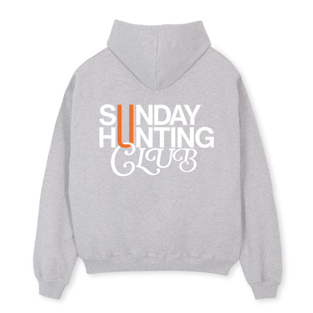 SHC EFS GRAU Light Grey Marl Oversized Hoodie.
