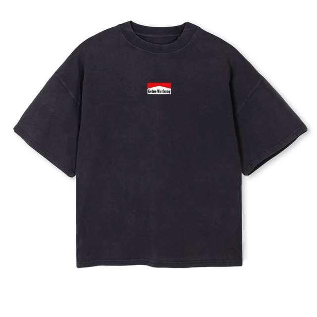 MACHTTOTBRO Vintage Black Oversized Boxy Tee.