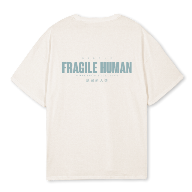 MILAN Vintage White Oversized Tee.