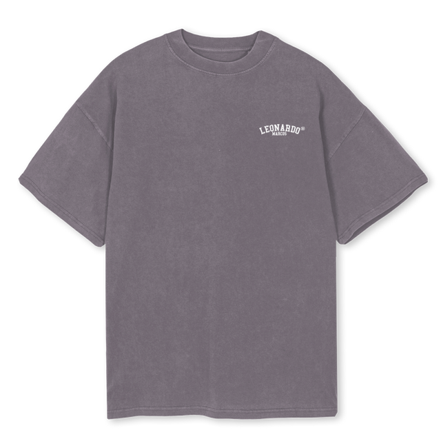 LMBGREYKL Pigment Grey Oversized Tee.