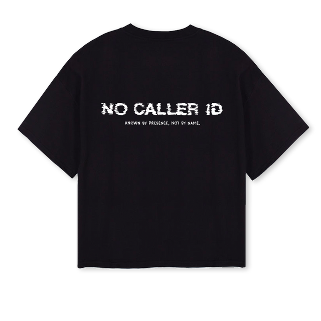 NCID DTG Black Oversized Boxy Tee.