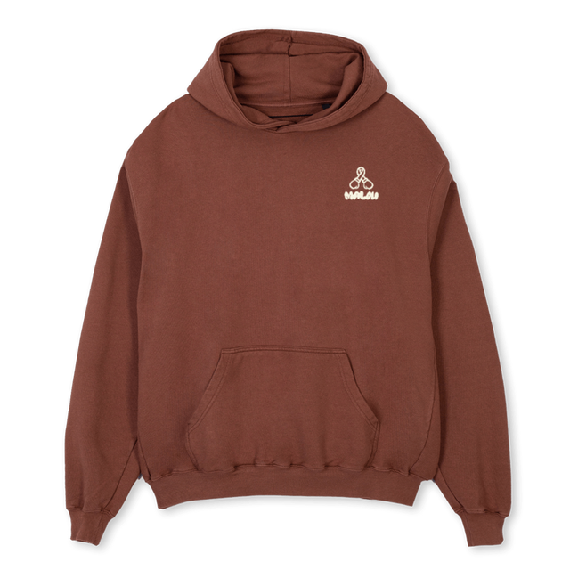 NNFHONE Vintage Brown Oversized Hoodie.