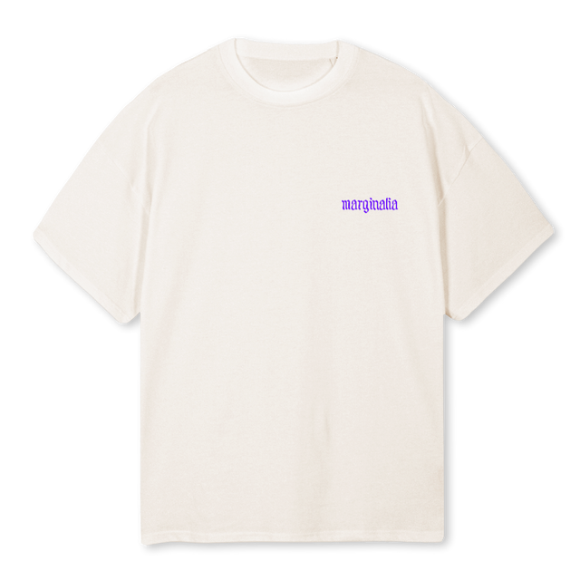 BO Vintage White Oversized Tee.