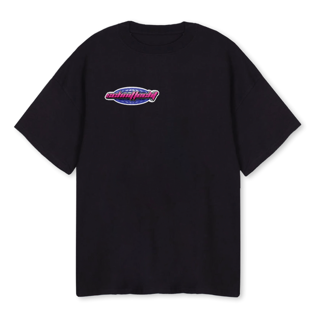 NIKLASS Black Oversized Tee.