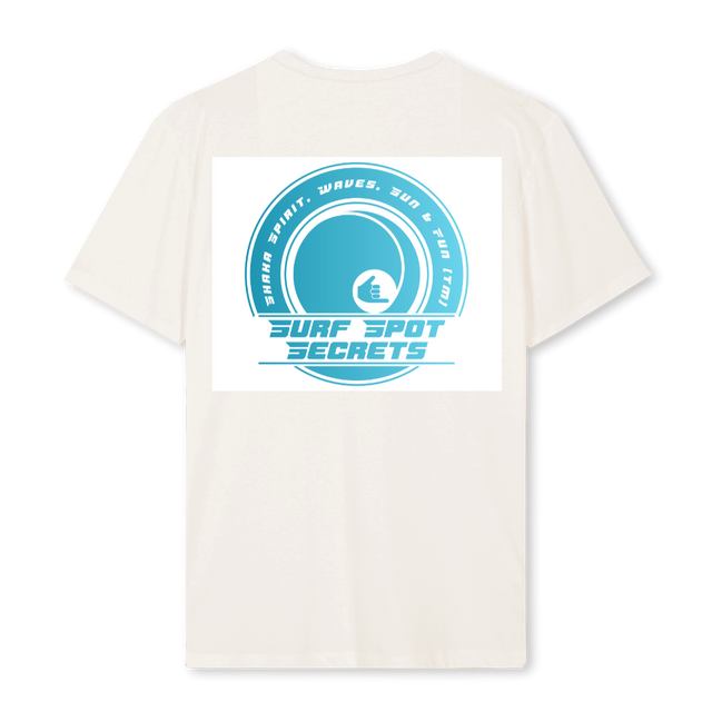 SWITHSSSBLUEWAVELOGO Vintage White Regular Tee.