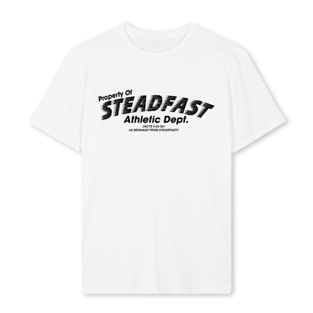 ATHSHIRT White Regular Tee.