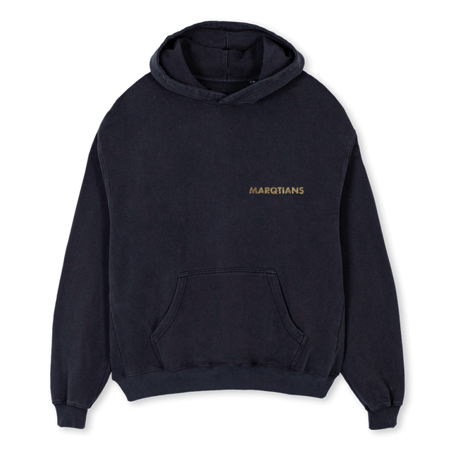 DST Vintage Black Oversized Hoodie.