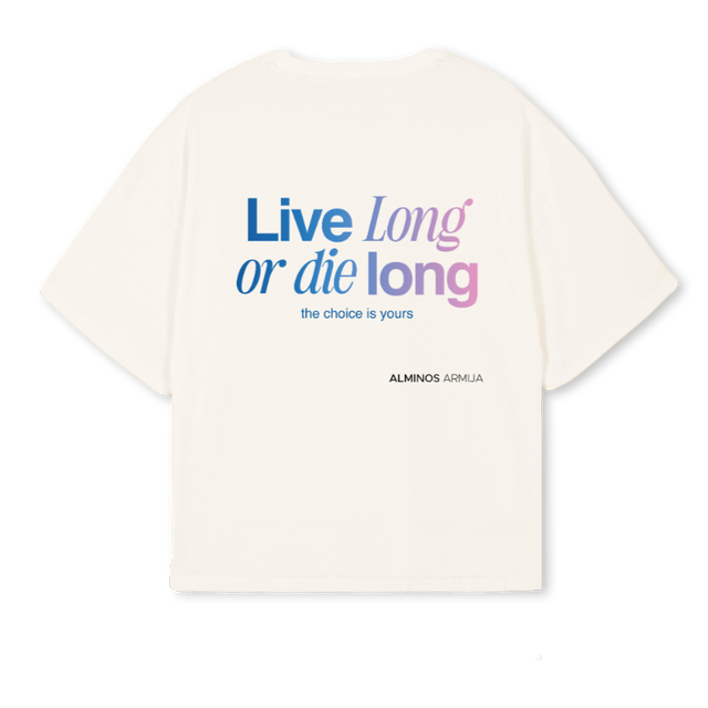 AMOTIXALMINOS ARMIJA Vintage White Oversized Boxy Tee.