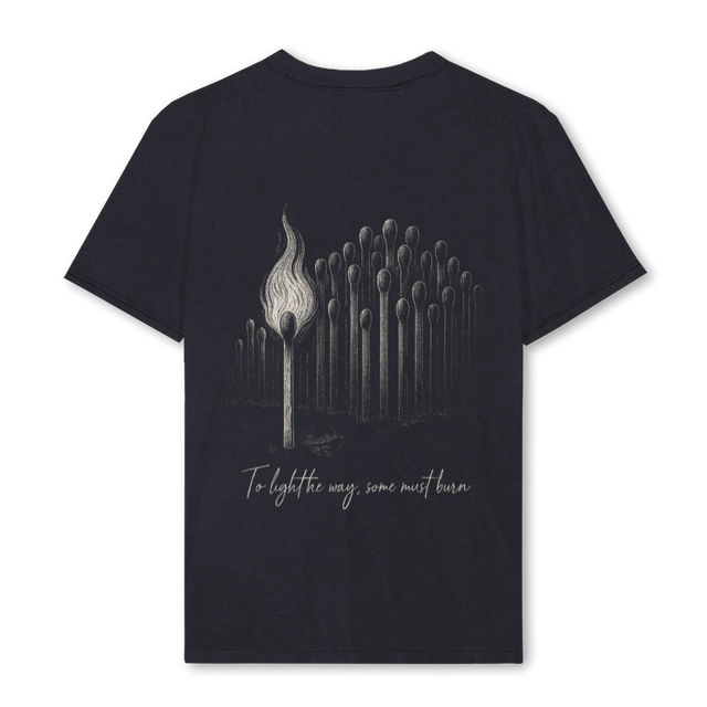 TDDSACRIFICEMATCHTEE Vintage Black Regular Tee.