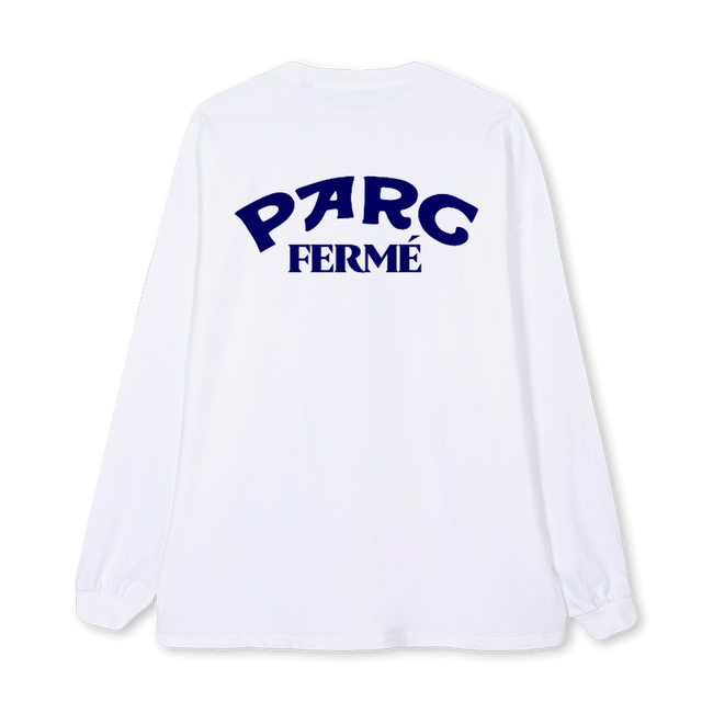 PFCAMELLS White Oversized LS Tee.