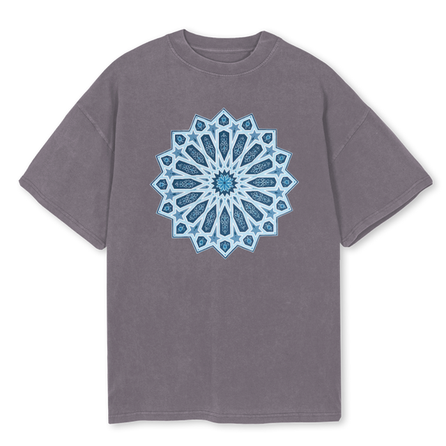 TALHAMBRA Pigment Grey Oversized Tee.