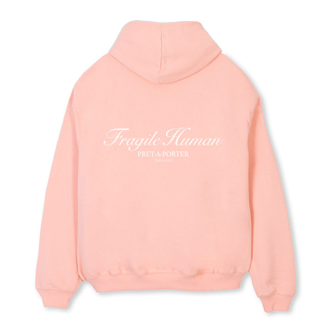 LOGOP HD Pink Clay Oversized Hoodie.