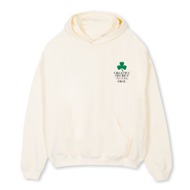 FRGL CD Cream Oversized Hoodie.