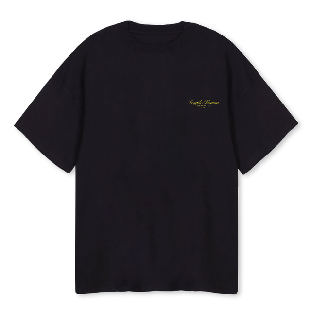 ANGL TI Black Oversized Tee.