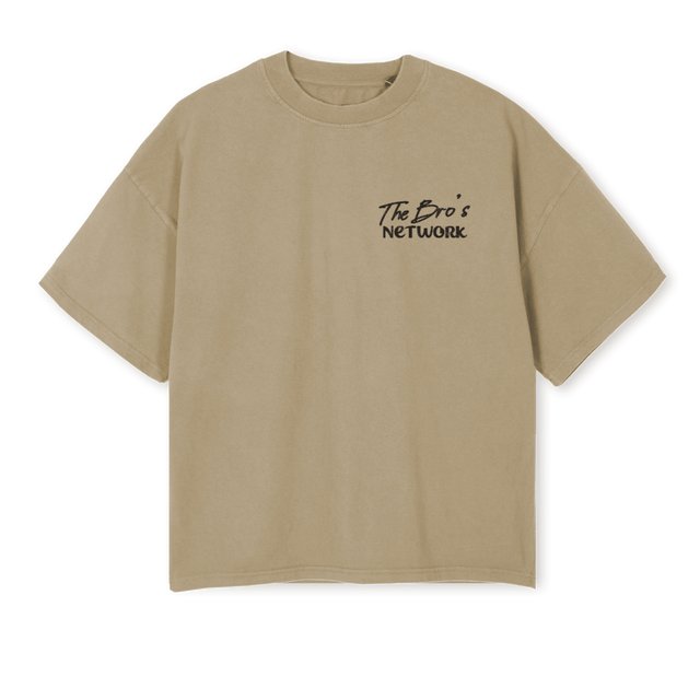 TBN FCMM Vintage Dune Oversized Boxy Tee.