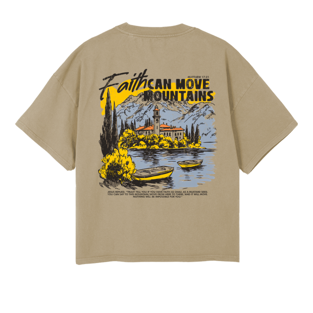 TBN FCMM Vintage Dune Oversized Boxy Tee.