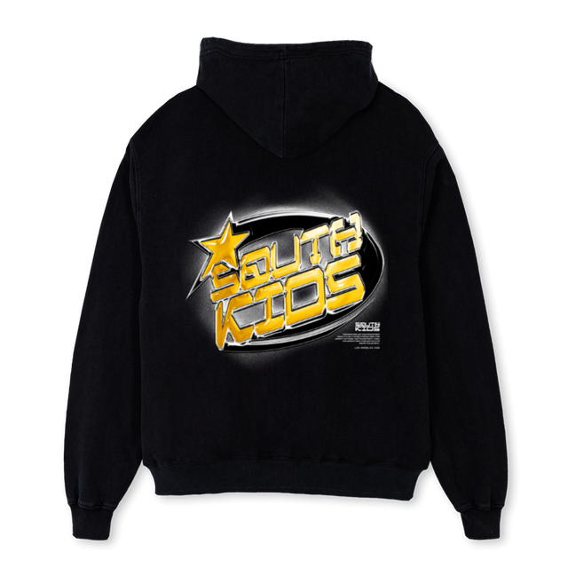 STARHOODIEV Black Oversized Hoodie.